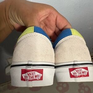 Vans Bright Yellow Sneakers with White Trim